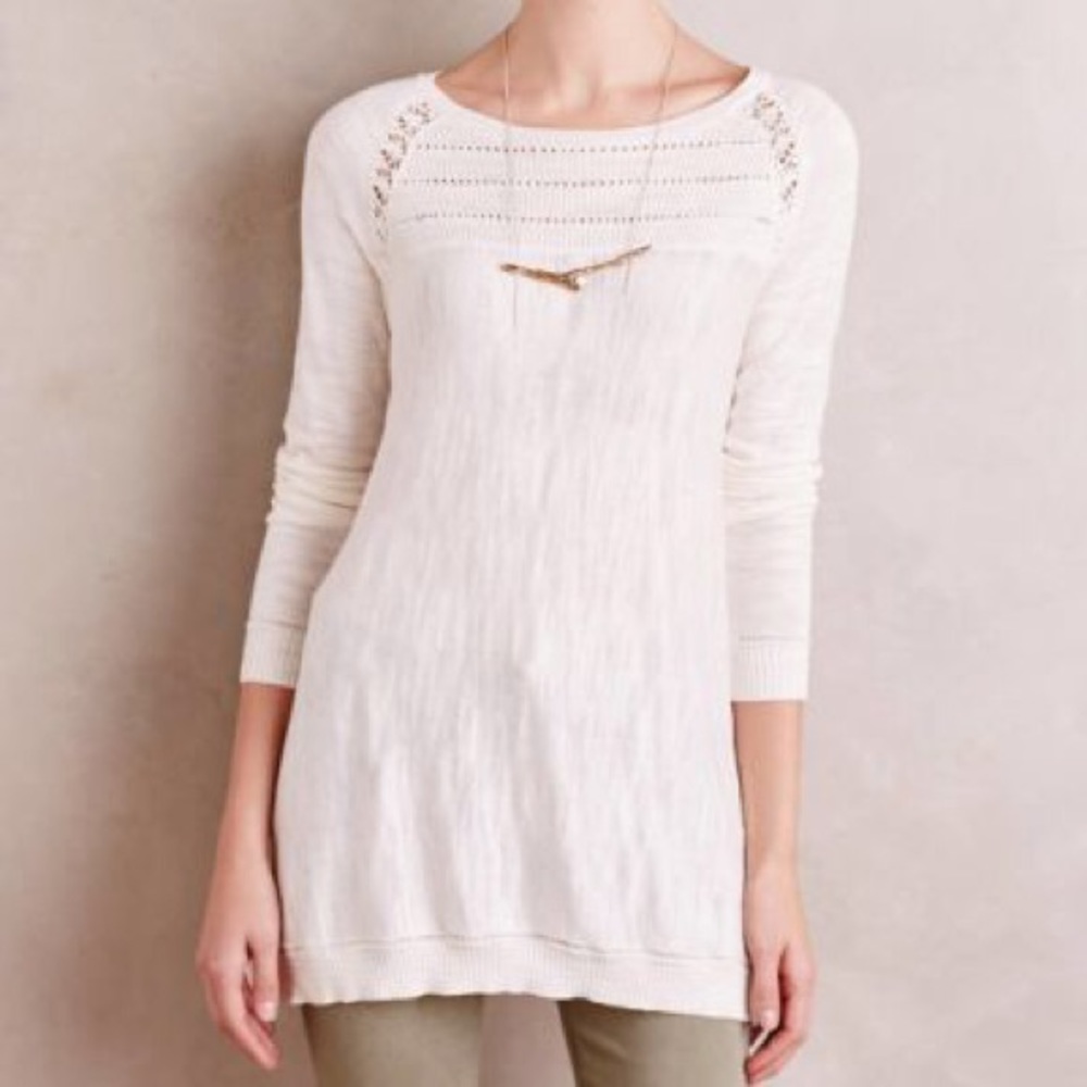 Anthropologie Knitted Knotted Sweater